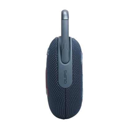 JBL ūdensizturīga portatīvā skanda ar karabīni, zils JBLCLIP5BLU