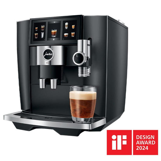Espresso kafijas automāts JURA J8 Twin Diamond Black (EA) 15561 - DomoTehnika