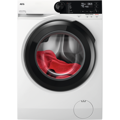 AEG veļas mazg.mašīna (front.ielāde), 8kg, balta LFR62844BE