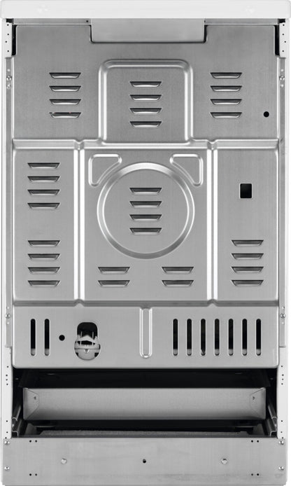 Electrolux elektriskā plīts ar elektrisko cepeškrāsni, 50cm, balta LKR562066W