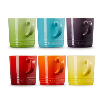 Komplekts LE CREUSET Set of 6 stoneware 350ml in different colours - DomoTehnika