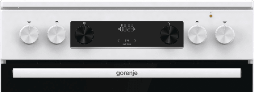 Elektriskā plīts GORENJE GECS6C70WC - DomoTehnika