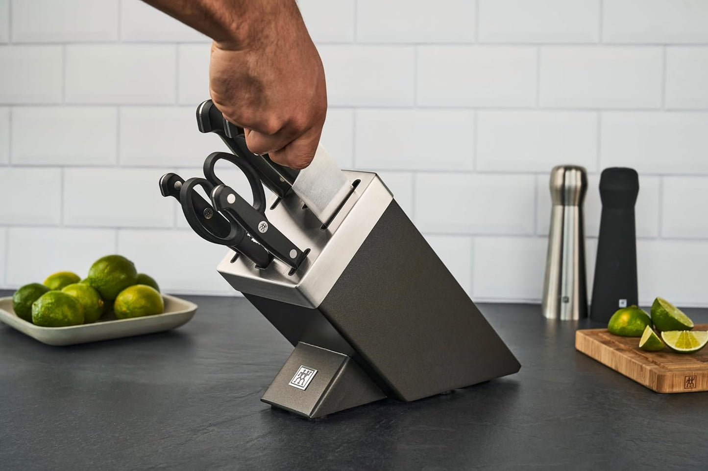 Knife block set ZWILLING Gourmet,Knife block set,7pcs, white 1002454 / 36133-310-0
