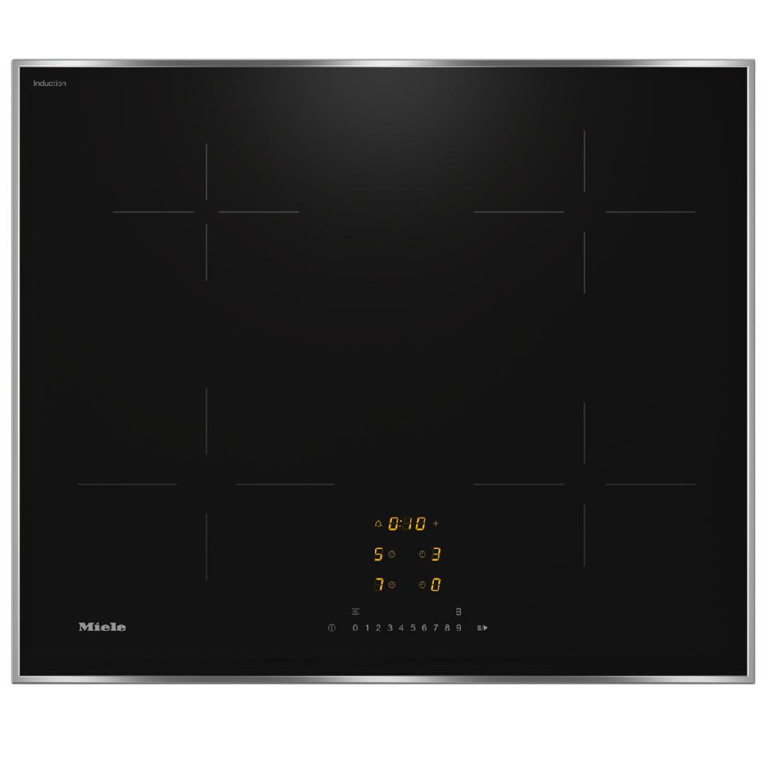 Iebūvējamā indukcijas virsma MIELE KM 7361 FR stainless steel - DomoTehnika