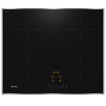 Iebūvējamā indukcijas virsma MIELE KM 7361 FR stainless steel - DomoTehnika