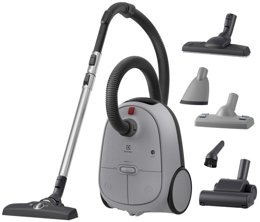 Electrolux 600 putekļu sūcējs ar maisiņu, 850W, pelēks EB61A5UG
