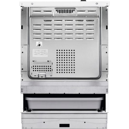 Electrolux elektriskā plīts ar elektrisko cepeškrāsni, 596 mm, balta LKR62001CW