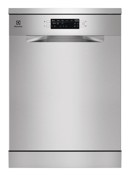 Electrolux brīvstāvoša trauku mazgājamā mašīna, pelēka ESA47210SX