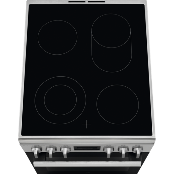 Electrolux elektriskā plīts ar elektrisko cepeškrāsni, tērauda LKR564255X