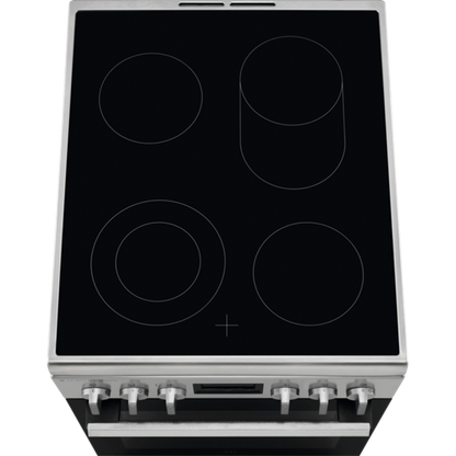 Electrolux elektriskā plīts ar elektrisko cepeškrāsni, tērauda LKR564255X