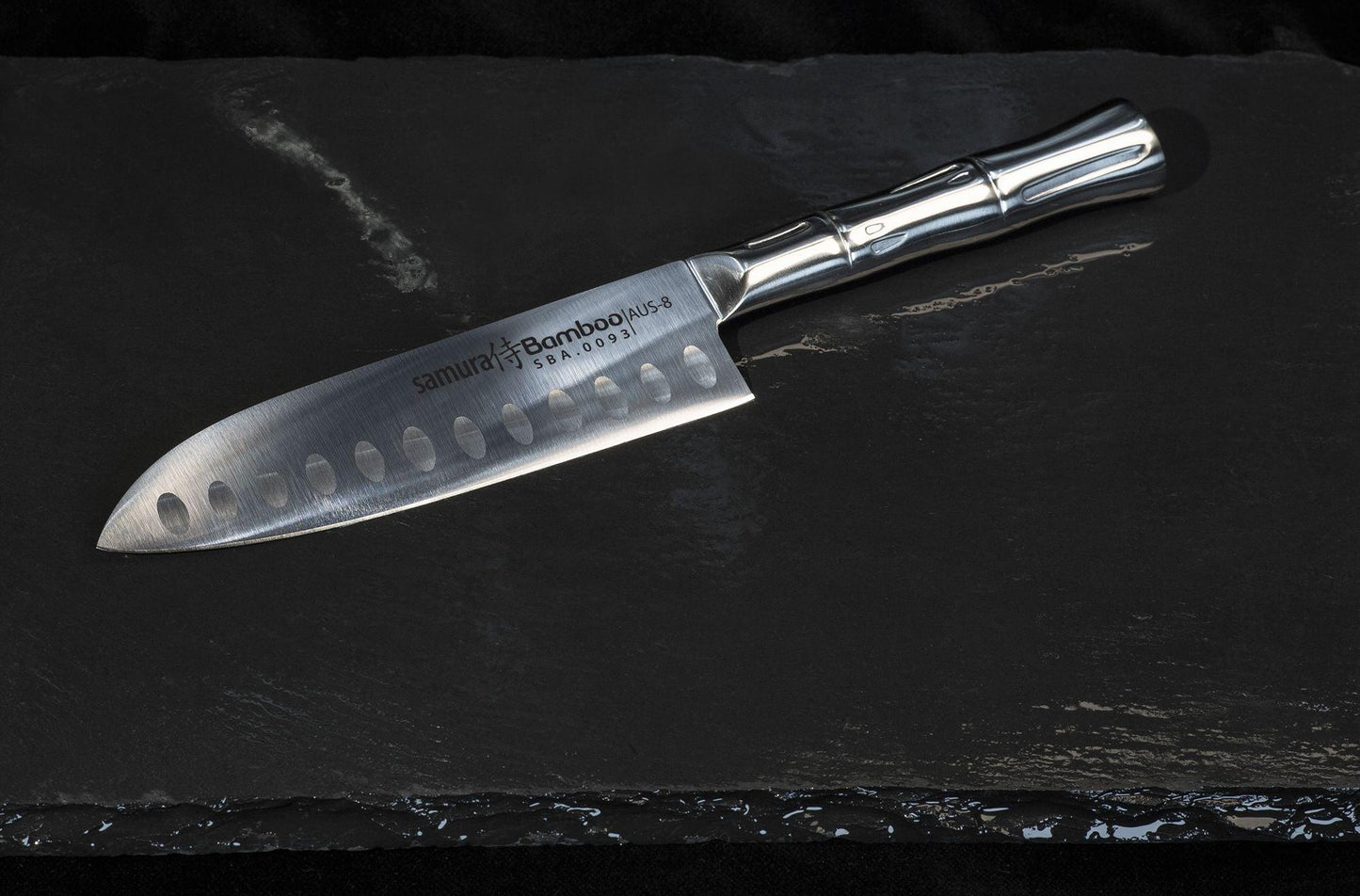 Virtuves nazis SAMURA BAMBOO Small Santoku 5.5"/140 mm