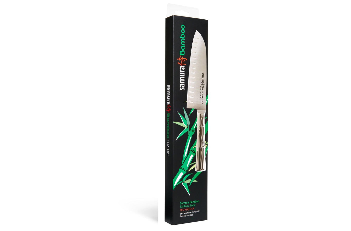 Virtuves nazis SAMURA BAMBOO Santoku 6.3"/160 mm - DomoTehnika