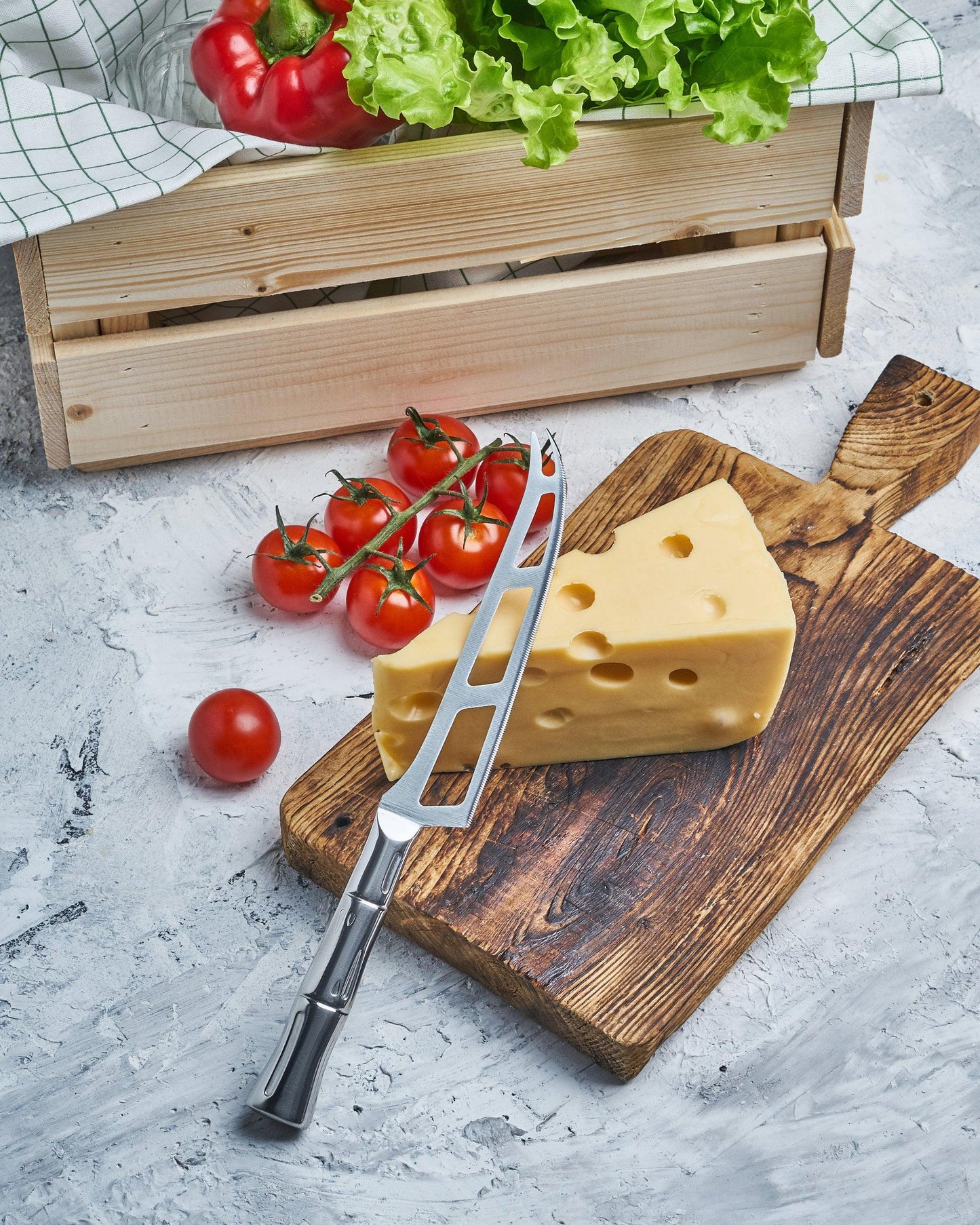 Нож для сыра SAMURA BAMBOO 5.3''/135 мм