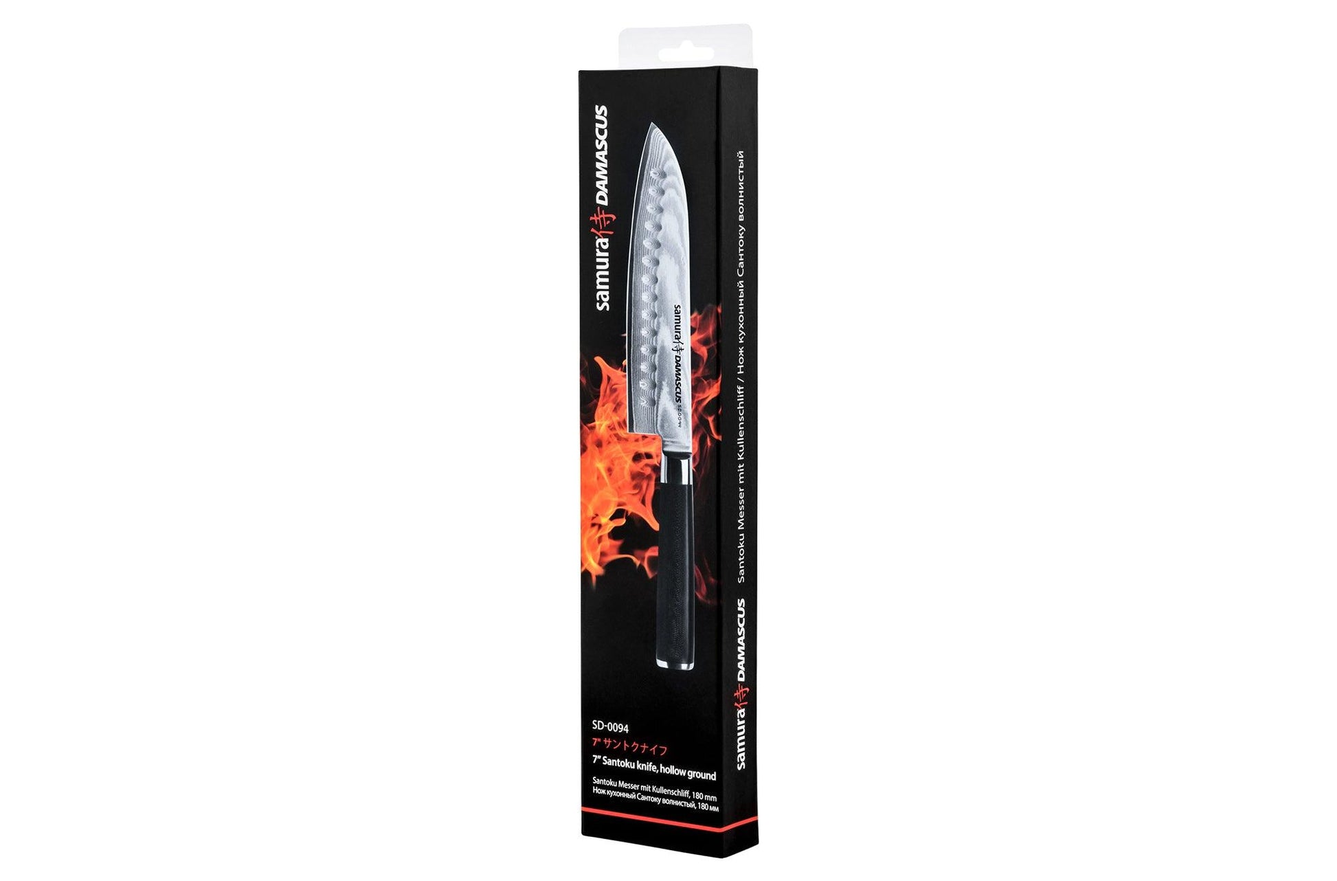 Virtuves nazis SAMURA DAMASCUS Santoku 7.0"/ 180 mm - DomoTehnika