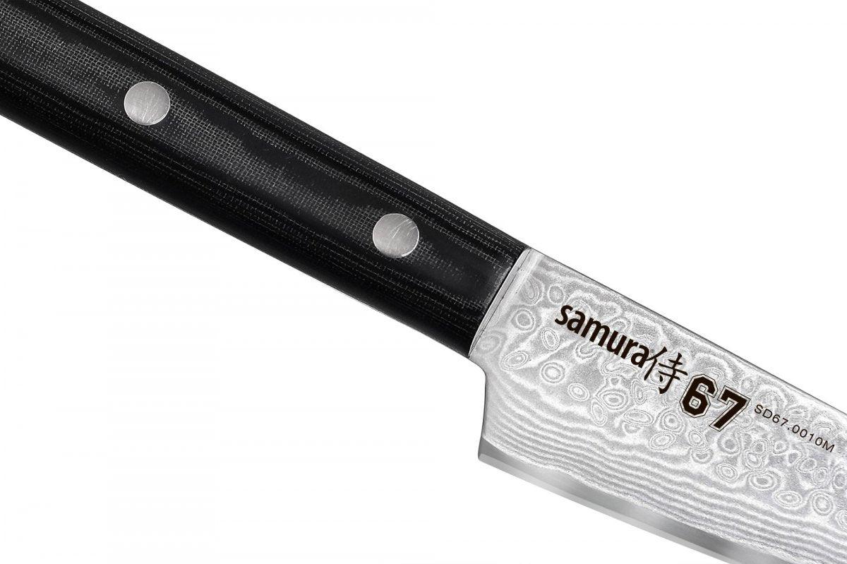 Virtuves nazis SAMURA DAMASCUS 67 Paring 3.9"/98 mm, 67 layers. - DomoTehnika