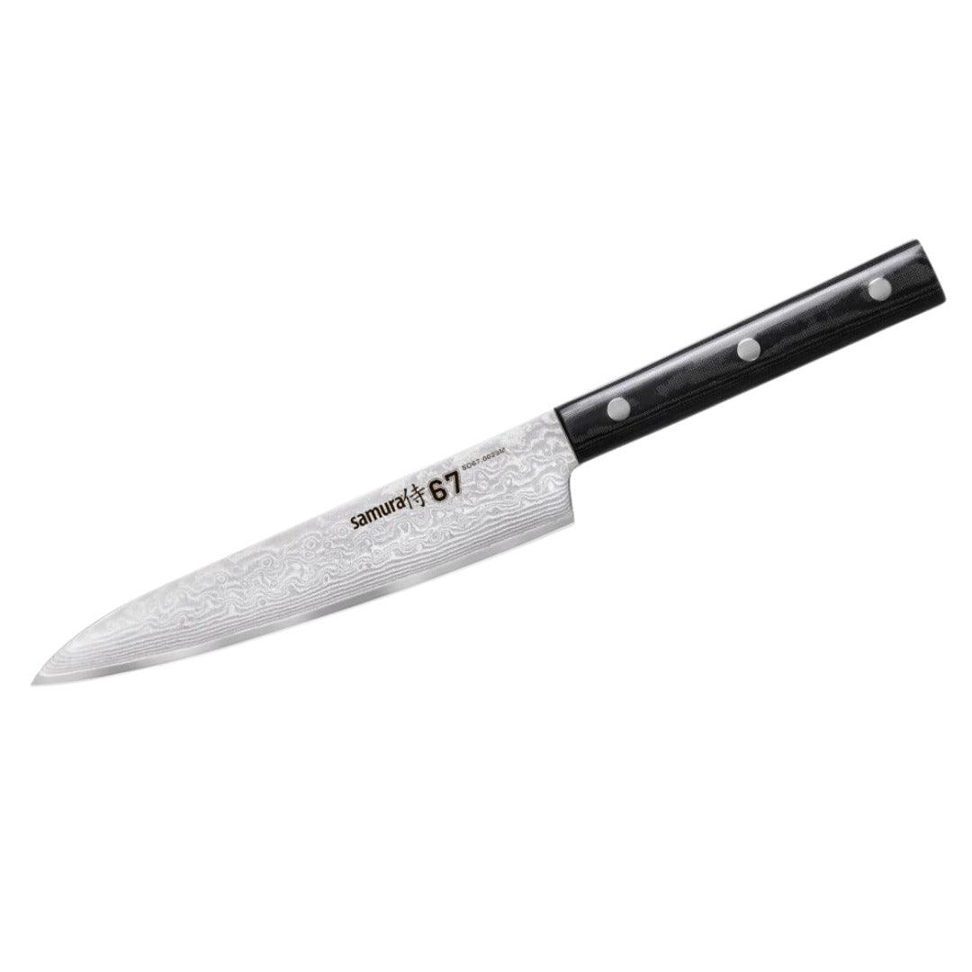 Virtuves nazis SAMURA DAMASCUS 67 Utility 6.0"/150 mm, 67 layers. - DomoTehnika