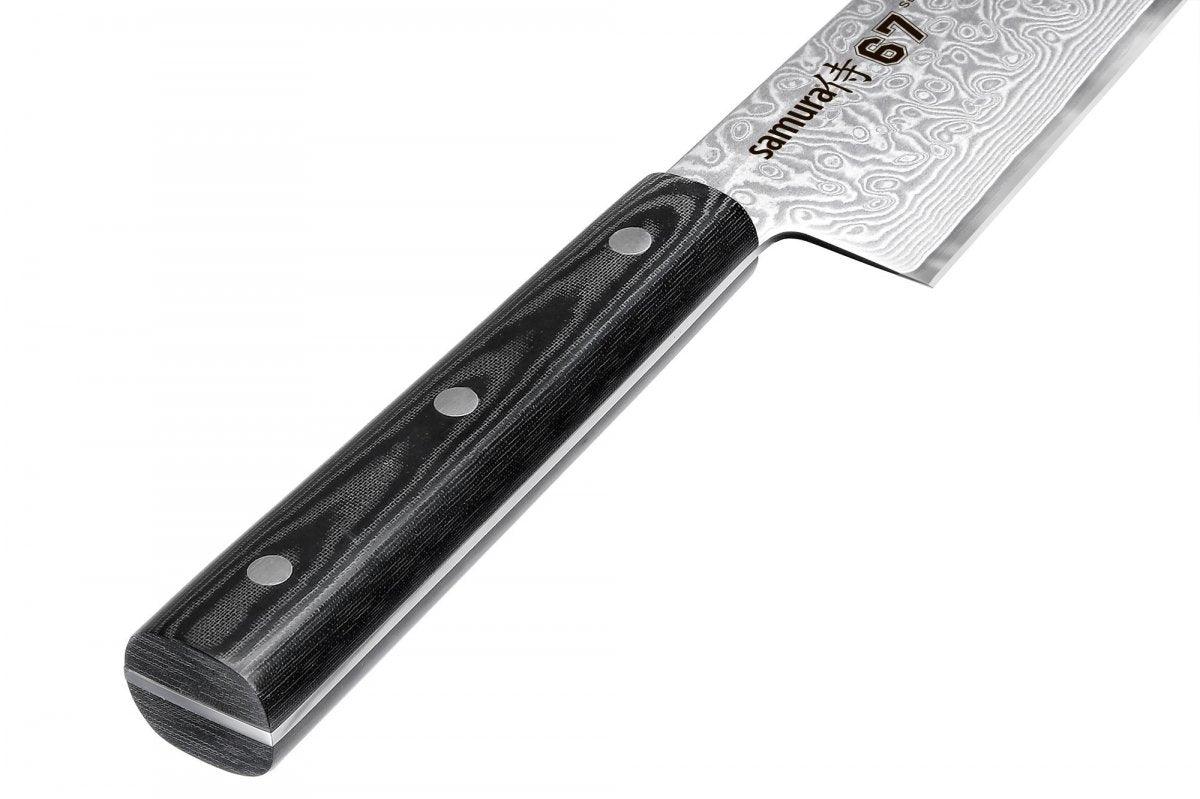 Šefa nazis SAMURA DAMASCUS 67 8.2"/208 mm, 67 layers. - DomoTehnika