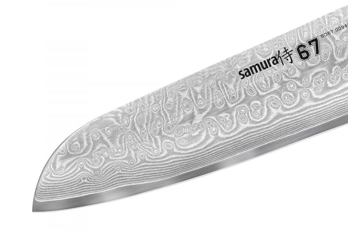 Virtuves nazis SAMURA DAMASCUS 67 Santoku 7.0"/175 mm, 67 layers. - DomoTehnika