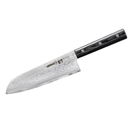 Virtuves nazis SAMURA DAMASCUS 67 Santoku 7.0"/175 mm, 67 layers. - DomoTehnika