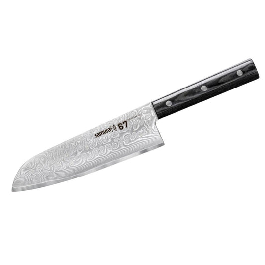 Virtuves nazis SAMURA DAMASCUS 67 Santoku 7.0"/175 mm, 67 layers. - DomoTehnika