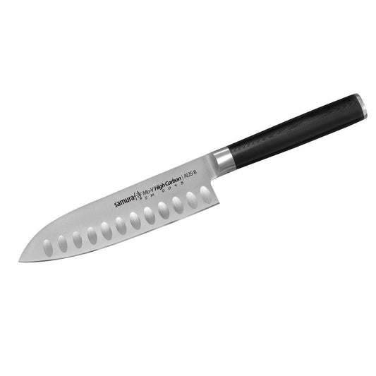 Virtuves nazis SAMURA MO-V Santoku 5.4"/138 mm - DomoTehnika