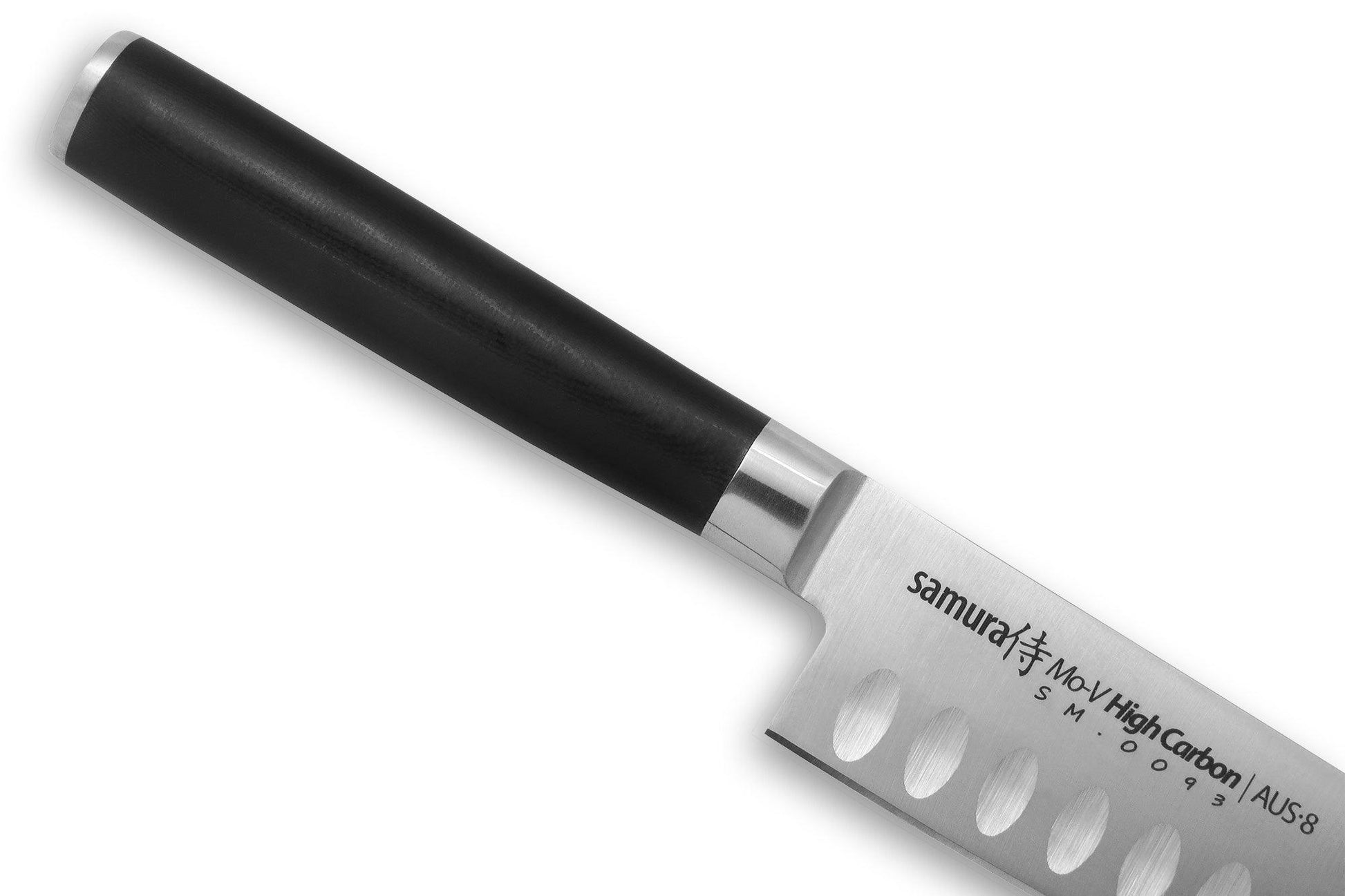 Virtuves nazis SAMURA MO-V Santoku 5.4"/138 mm - DomoTehnika