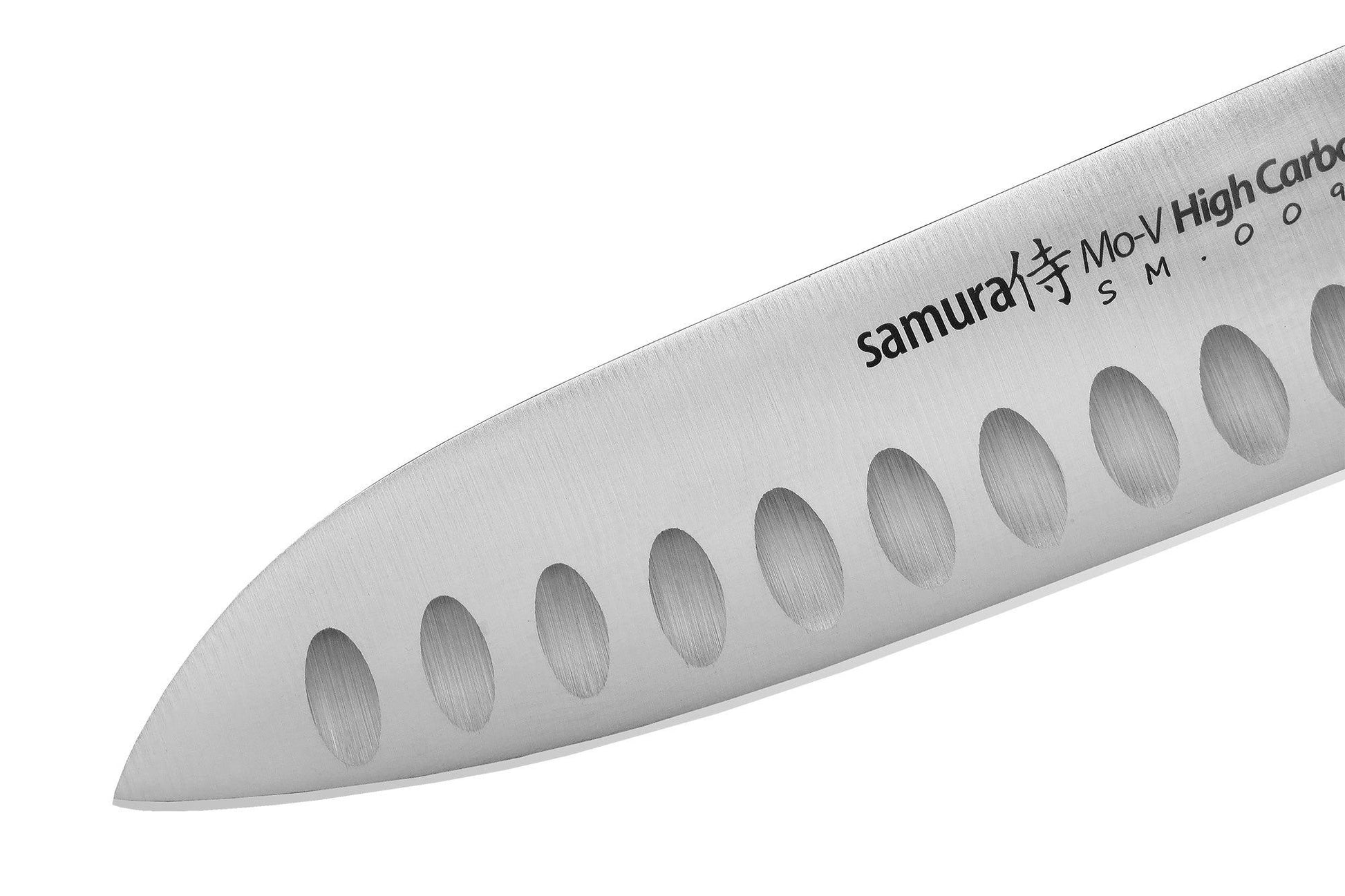 Virtuves nazis SAMURA MO-V Santoku 5.4"/138 mm - DomoTehnika