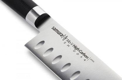 Virtuves nazis SAMURA MO-V Santoku hollow ground 7.0"/180 mm - DomoTehnika