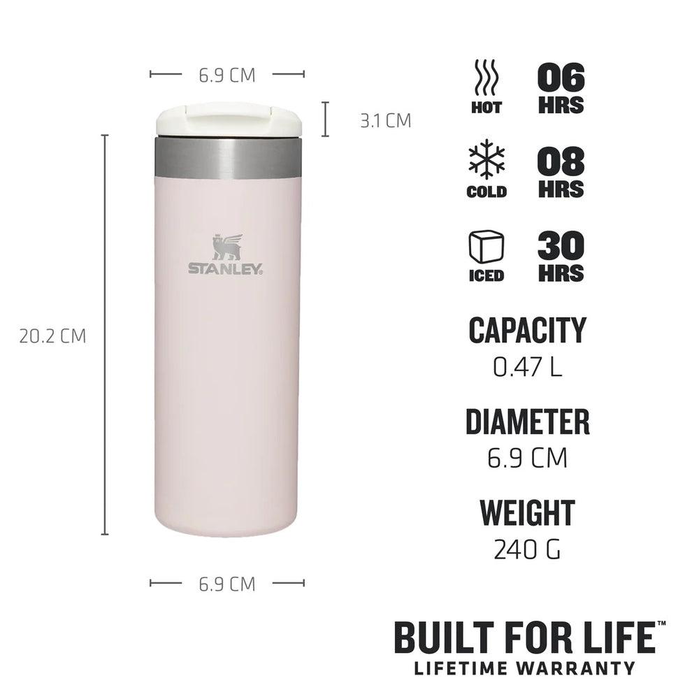 The AeroLight Transit Mug 0,47L gaiši rozā