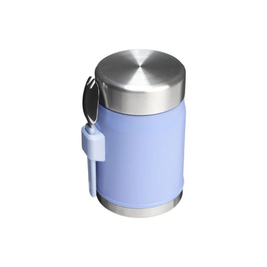 Термос для еды STANLEY The Legendary Food Jar + Spork 0,4 л, цвет гортензия синяя 2809382110
