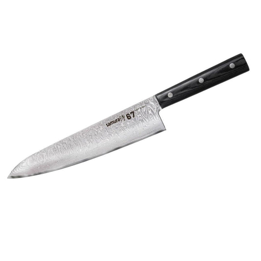 Šefa nazis SAMURA DAMASCUS 67 8.2"/208 mm, 67 layers. - DomoTehnika