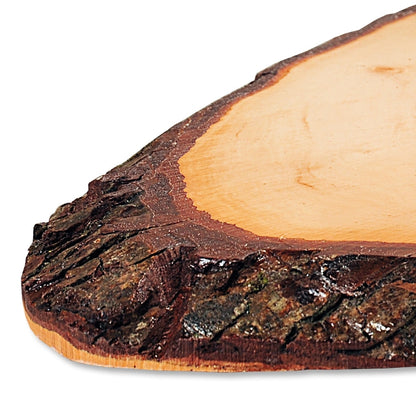 Serving tray KESPER Bark serving board, alder wood, 30-35x18x2cm 61205
