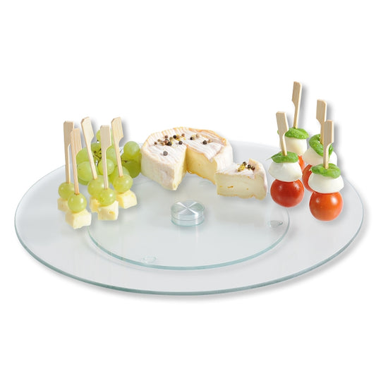 Сервировочное блюдо KESPER Dreh- und Servierplatte, Glas Ø 32 x 0,4 см, высота: 2 см 34440