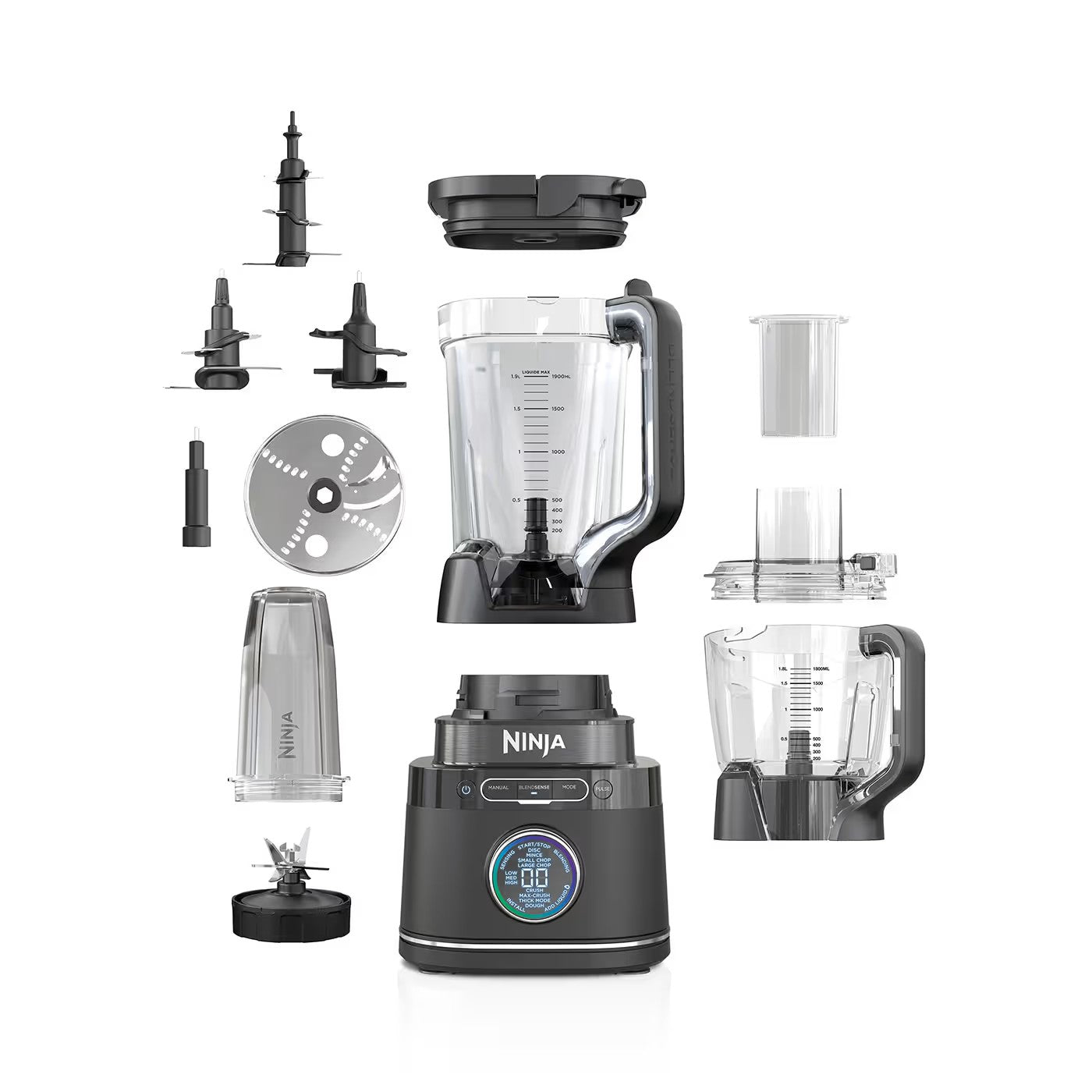 Ninja Detect Power 3 in 1 virtuves kombains un blenderis, 1200W, melns TB401EU