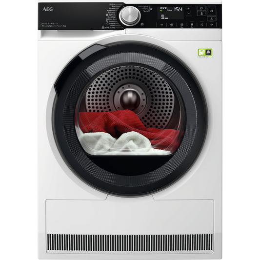 AEG siltumsūkņa veļas žāvētājs, 8 kg TR9586CE