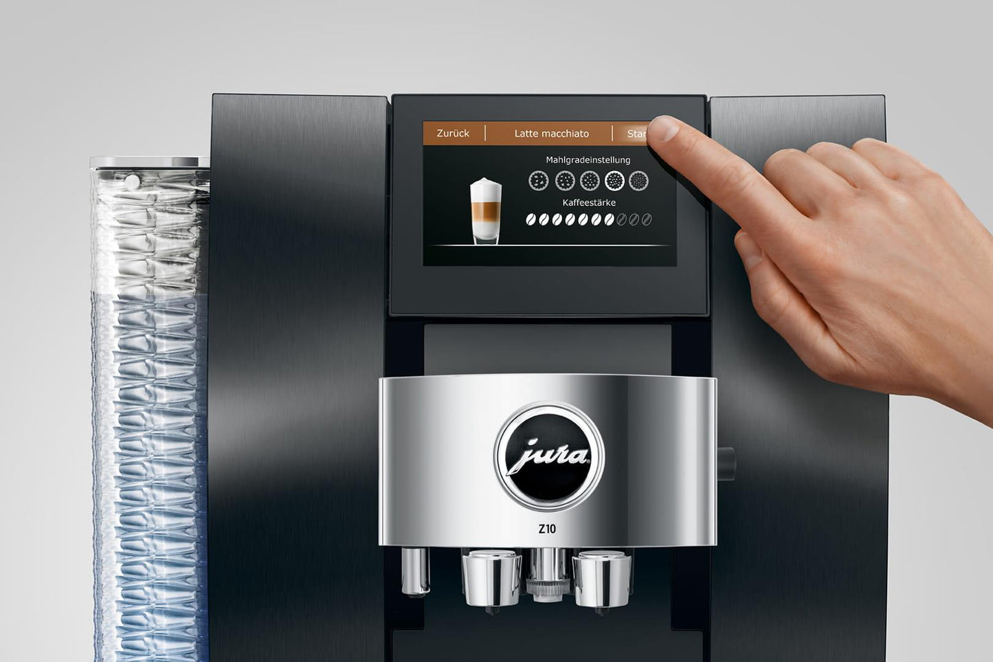 Espresso kafijas automāts JURA Z10 Aluminium Black (EA) 15488