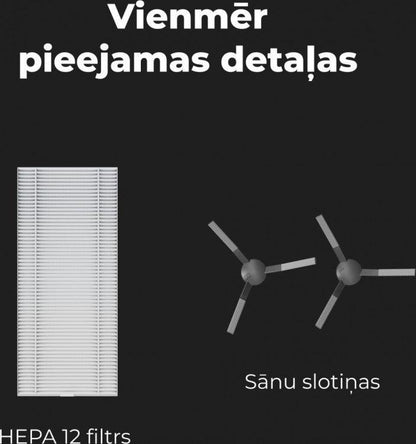 Putekļu sūcējs robots AENO RCS2 ARC0002S - DomoTehnika