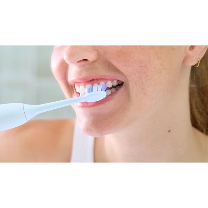 PHILIPS Sonicare S2 Sensitive zobu birstes uzgalis, 6 gab, balts HX6056/87