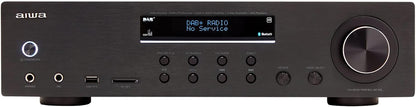 AIWA uztvērējs ar Bluetooth, DAB+/FM, 200w AMR-200DAB/BK