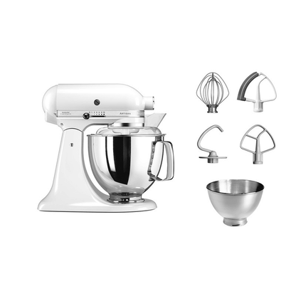 Mikseris KITCHENAID 5KSM175PSEWH - DomoTehnika