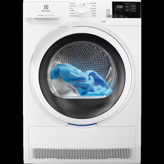 Electrolux GentleCare veļas žāvētājs (siltumsūkņa), 9kg EW7H489WE
