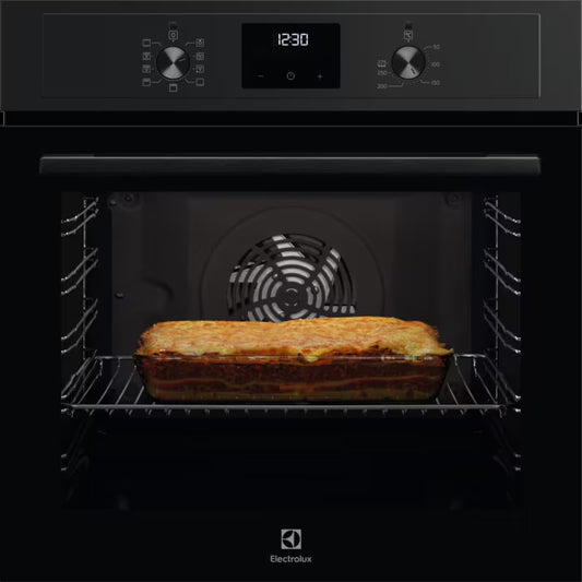 Electrolux cepeškrāsns, iebūv., 72l, melna EOF3C50H