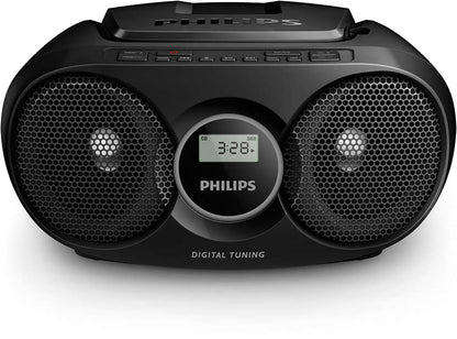 PHILIPS CD magnetola (melna) AZ215B/12