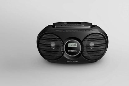 PHILIPS CD magnetola (melna) AZ215B/12