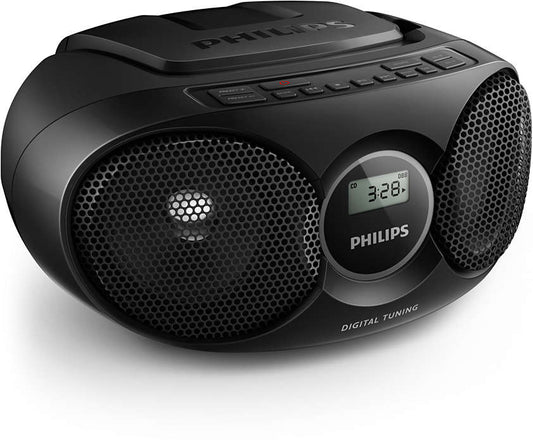 PHILIPS CD magnetola (melna) AZ215B/12