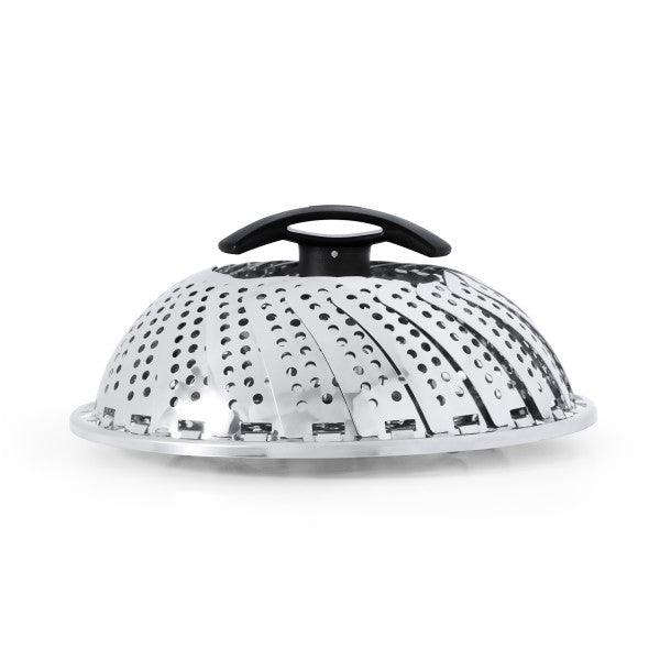 Sietiņš tvaicēšanai OXO Stainless Steel Steamer with Extendable Handle - DomoTehnika