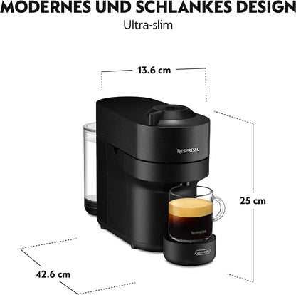 Kapsulu kafijas aparāts DELONGHI ENV90.B Nespresso Vertuo Pop - DomoTehnika