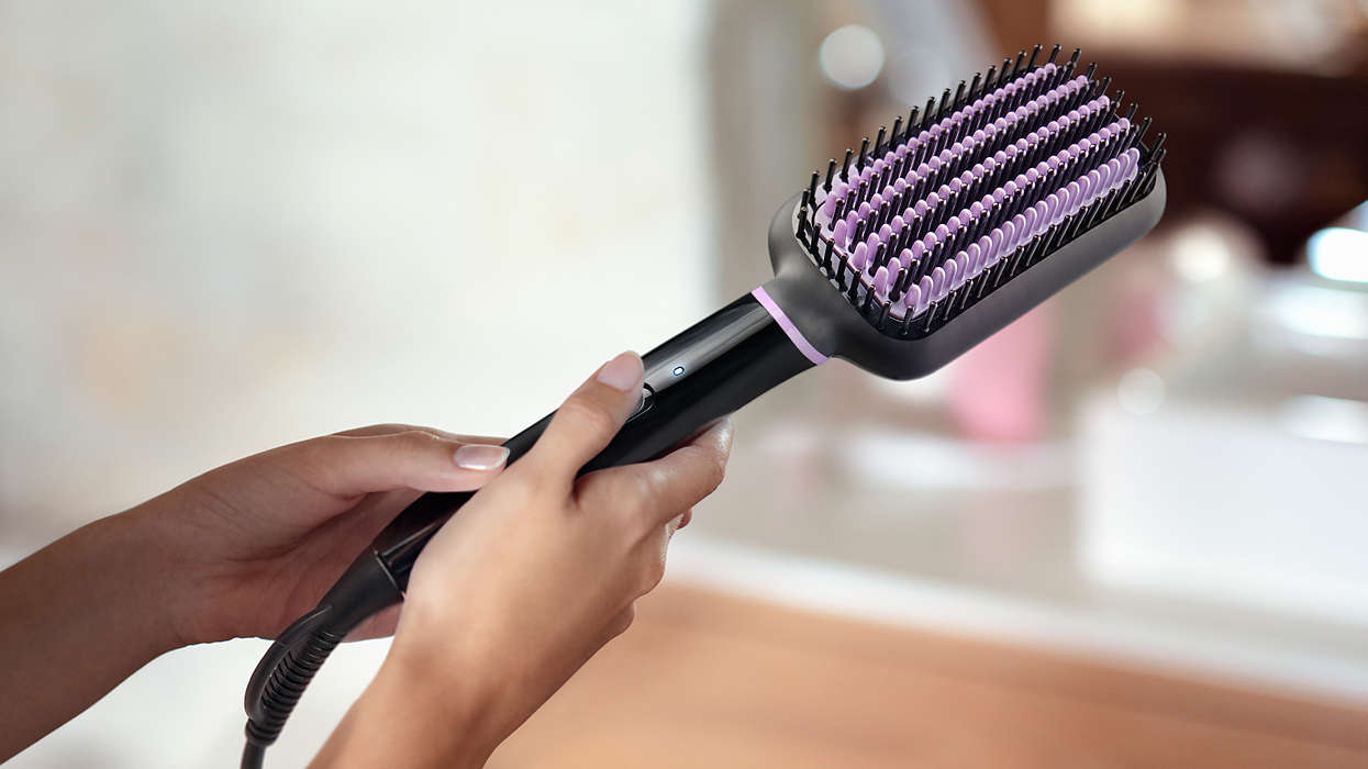 PHILIPS StyleCare Essential Karstā taisnojošā  matu suka BHH880/00