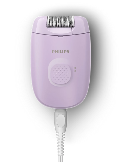 PHILIPS 2000. sērijas epilators ar vadu, violets BRE237/00