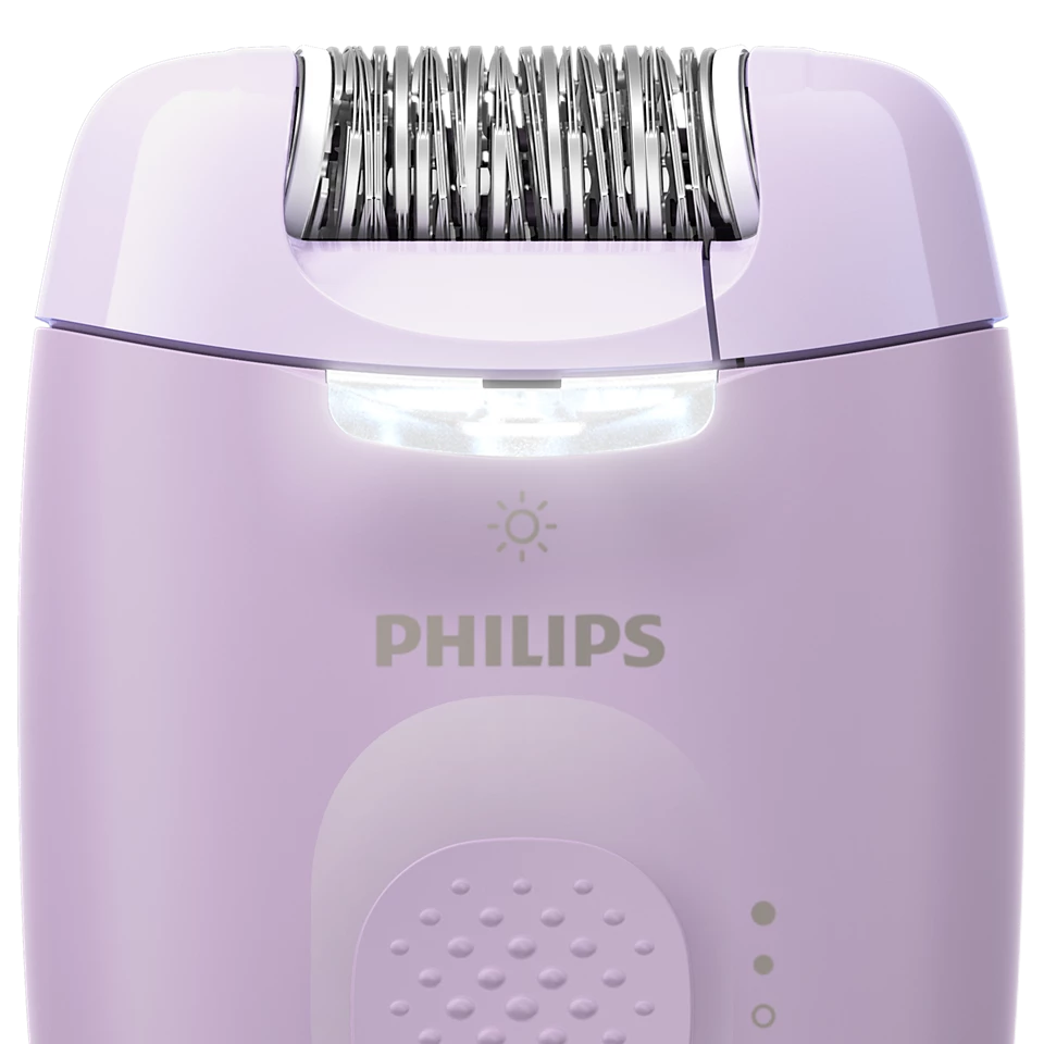 PHILIPS 4000. sērijas epilators ar vadu, violets BRE257/00